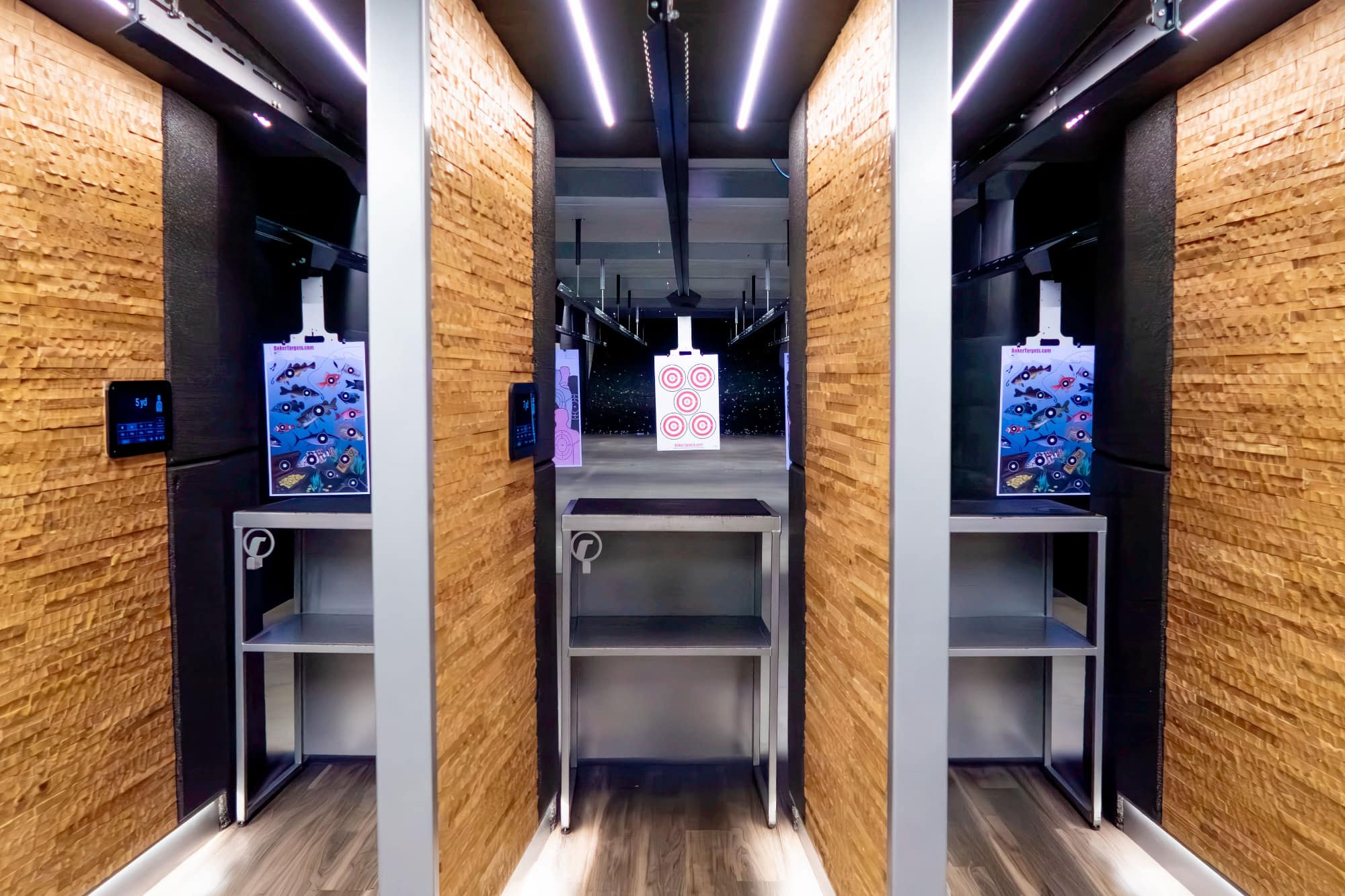 shooting range, indoor shooting range, gun range